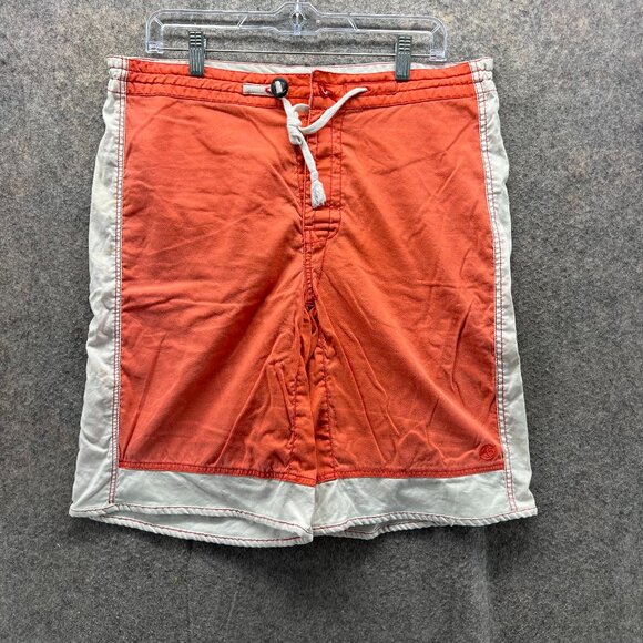 The North Face Other - The North Face Shorts Men Medium Adult Orange White Swim Wear Trunks A5 Series